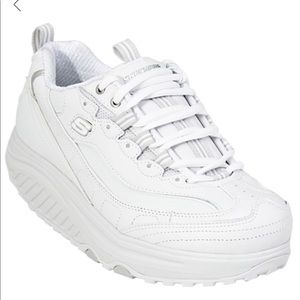 Shape ups Skechers White Tennis Shoes
